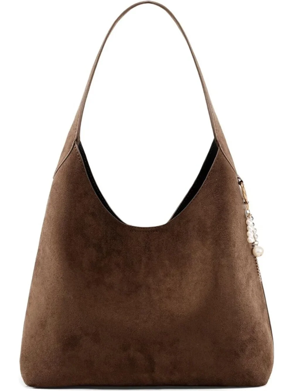 Slouchy Faux Suede Hobo Bag | Stylish Leather Shoulder Tote for Women